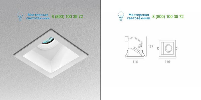 M138920 Artemide Architectural white, светильник > Ceiling lights > Recessed lights