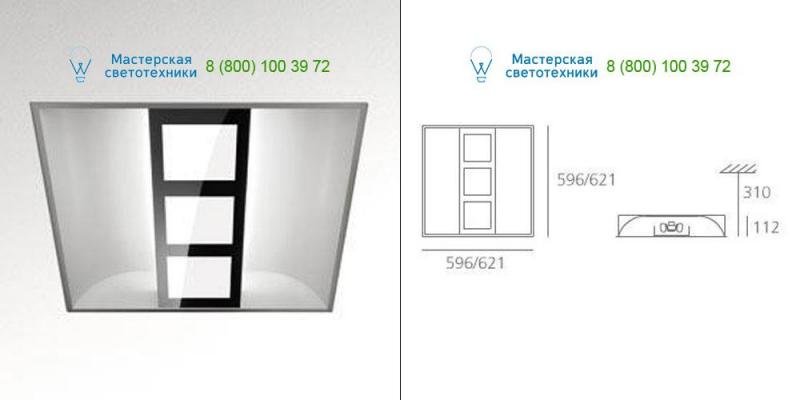 M162402 Artemide Architectural white, светильник > Ceiling lights > Recessed lights