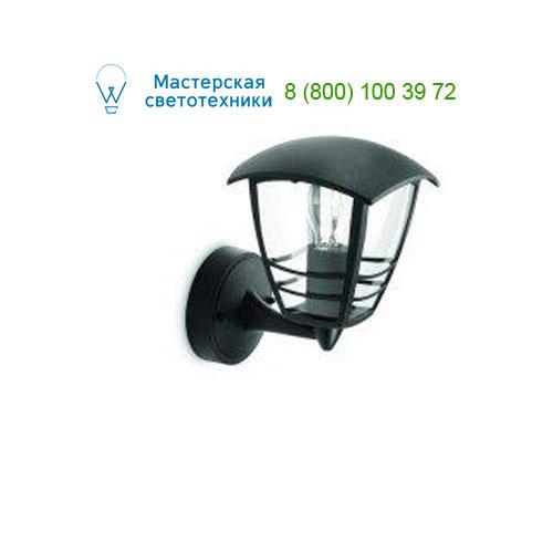 Philips 153803016 black, Outdoor lighting > Wall lights > Surface mounted > Up or down lights