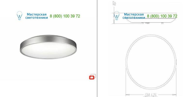 32516/48/LI Lirio alu, накладной светильник > Ceiling