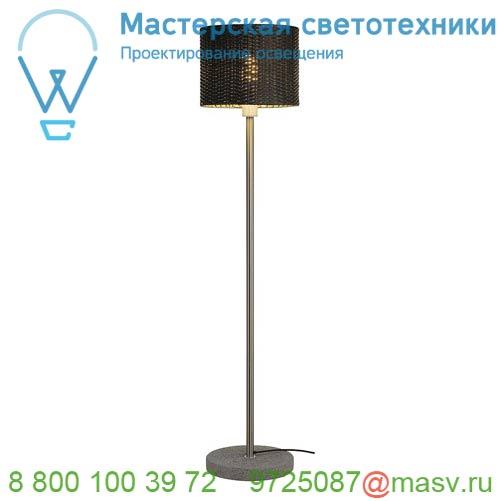 231395 SLV ADEGAN MANILA SL светильник IP44 для лампы Е27 24Вт макс., антрацит/ сталь /