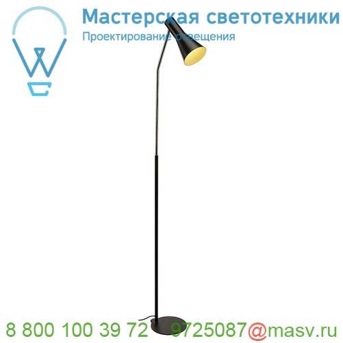 146010 SLV PHELIA FL светильник напольный для лампы E27 23Вт макс., черный