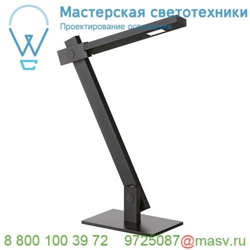 146050 SLV MECANICA TL-1 светильник настольный с LED-панелью 6Вт, 3000К, 60°, 385лм, черный