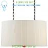 Perfect Pleat Oval Pendant Light Visual Comfort BBL 5031BZ-S, светильник
