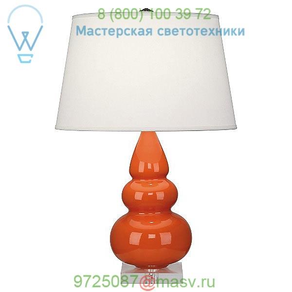 EG33X Robert Abbey Small Triple Gourd Table Lamp, настольная лампа