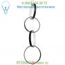 PD-26804-BK Rings Four-Ring LED Pendant Modern Forms, светильник