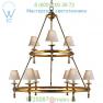 Visual Comfort Classic Two-Tier Ring Chandelier SL 5813AN-NP, светильник