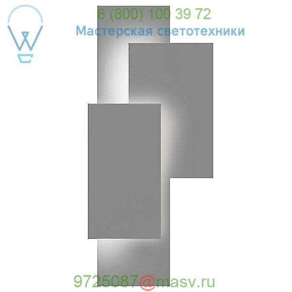 7110.72-WL Offset Panels Indoor/Outdoor LED Sconce SONNEMAN Lighting, уличный настенный светильник