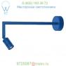LS Series LED Bullet Head Miter Arm Indoor/Outdoor Wall Sconce Troy RLM Lighting LBLEDBK3LBM018,