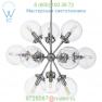 Visual Comfort S 5270HAB/BLK-WG Bistro Small Round Chandelier, светильник