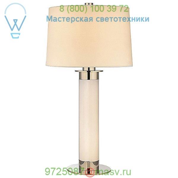 Thayer Table Lamp (Cream/Pol Nckl/L) - OPEN BOX OB-L325-PN Hudson Valley Lighting, опенбокс