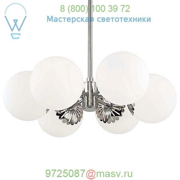 Mitzi - Hudson Valley Lighting H193806-AGB Paige 6-Light Chandelier, светильник