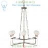 314C06HG Varaluz Bodie LED Chandelier with Opal White Glass, светильник