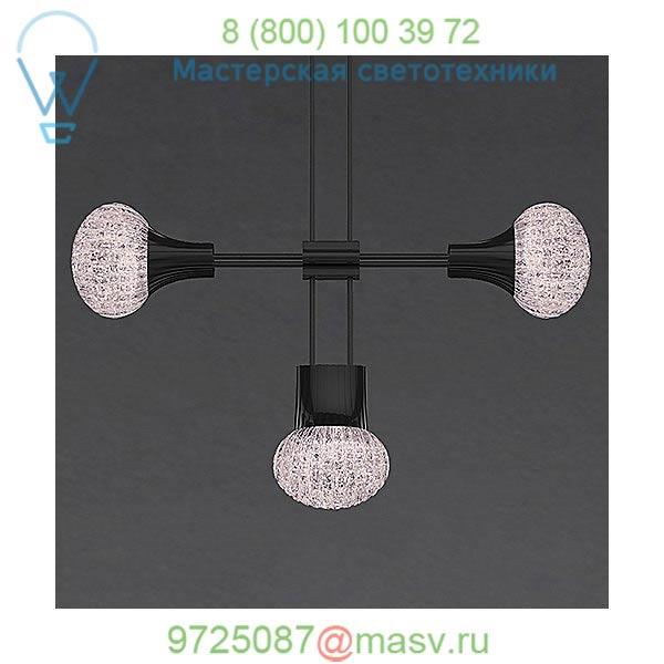 SONNEMAN Lighting S1E24K-JC06XX18-CL02 Suspenders 24 Inch Single Ring 9 Light LED Suspension System, светильник