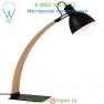 Seed Design SQ-893DWR-BK Laito Wood Table Lamp, настольная лампа