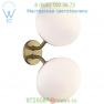 Estee Double Wall Sconce Mitzi - Hudson Valley Lighting H134102-AGB, настенный светильник бра