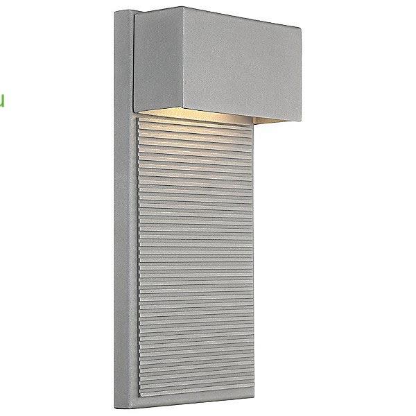 Hiline Outdoor Wall Sconce Modern Forms WS-W2312-GH, уличный настенный светильник