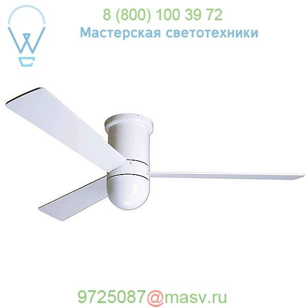 Cirrus Flush Mount Ceiling Fan (W/Gloss/Wall Ctrl/Re 005/No)-OPEN BOX  Modern Fan Company, светильник