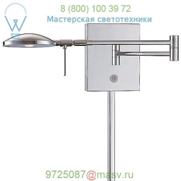Georges Reading Room P4338 LED Swing Arm Wall Lamp George Kovacs P4338-077, бра