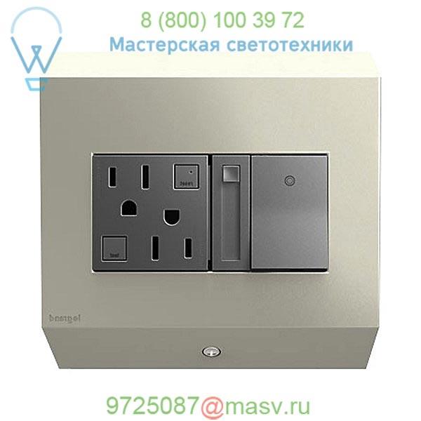 Control Box with Paddle Dimmer and 15A GFCI APCB6TM2 Legrand Adorne, светильник