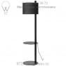 NT1-FLTBLP-BK Note Floor Lamp with Table Blu Dot, светильник