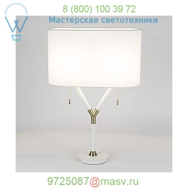 OB-691BW-White-Linen Blip Table Lamp (White Linen) - OPEN BOX RETURN Lights Up!, опенбокс