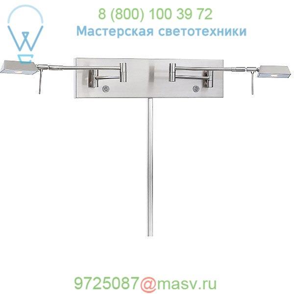 P4319-084 George Kovacs Georges Reading Room P4319 LED Swing Arm Wall Lamp, бра