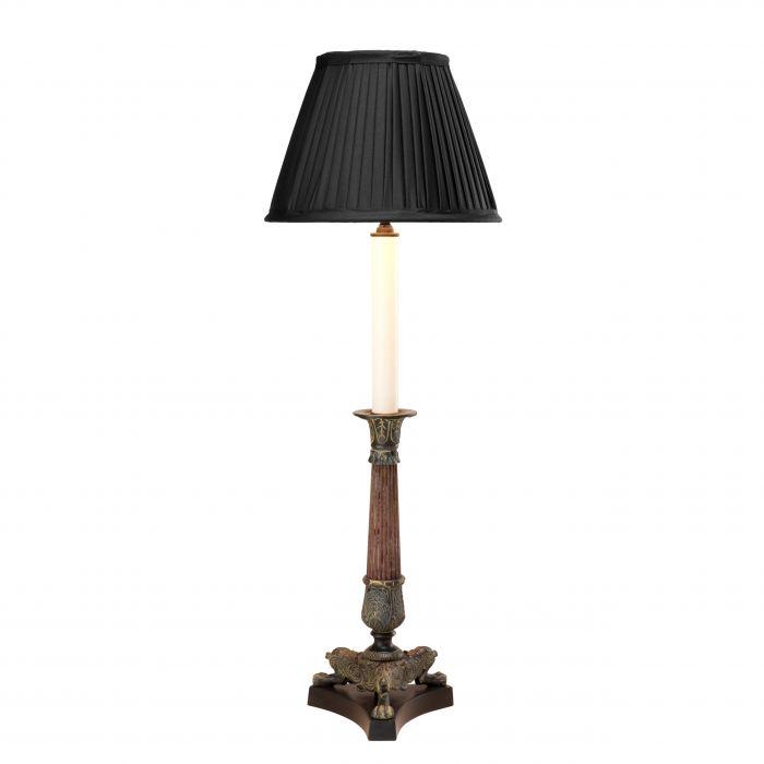 Eichholtz 109161 Настольная лампа Perignon с серой патиной