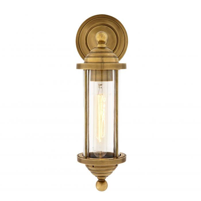Eichholtz 108587 Настенный светильник Clayton vintage brass