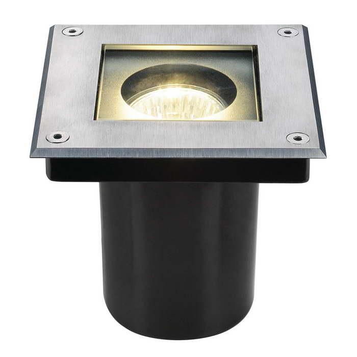 SLV 229374 DASAR® 70 SQUARE светильник встраиваемый IP67 для лампы GU10 35Вт макс.