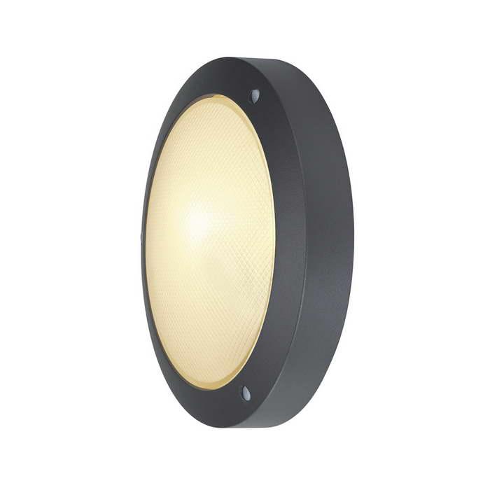 SLV 229075 BULAN светильник накладной IP44 для лампы E14 60Вт макс., антрацит