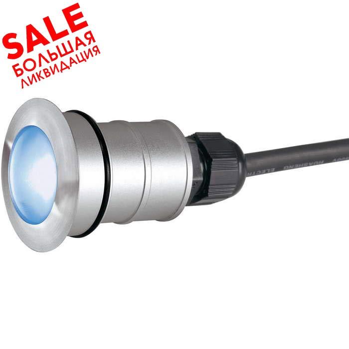 SLV 228337 POWER TRAIL-LITE ROUND светильник встраиваемый IP67 350мА 1.4Вт c синим LED распродажа