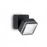 Ideal Lux OMEGA SQUARE AP1 NERO уличный накладной светильник черный 165370