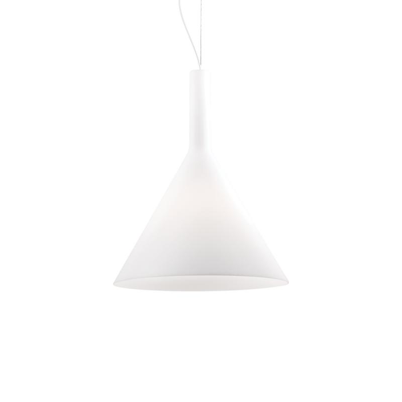 Ideal Lux COCKTAIL SP1 BIG BIANCO подвесной светильник белый 074313