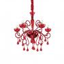 Ideal Lux LILLY SP5 ROSSO подвесной светильник  073453