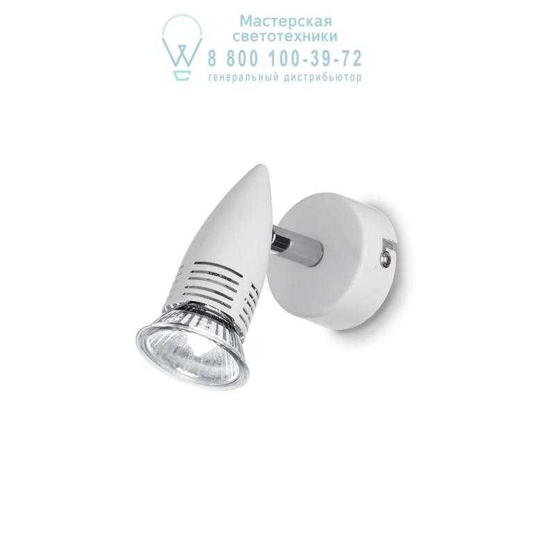 Ideal Lux ALFA AP1 BIANCO накладной светильник белый 099057