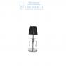 Ideal Lux ACCADEMY TL1 SMALL настольная лампа хром 023182