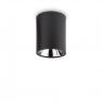 Ideal Lux NITRO 10W ROUND NERO потолочный светильник черный 206004