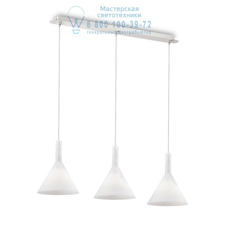 Ideal Lux COCKTAIL SP3 BIANCO подвесной светильник белый 074245