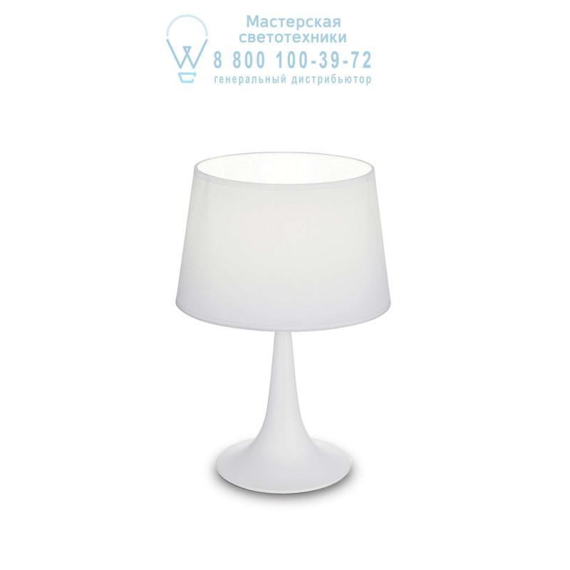 Ideal Lux LONDON TL1 SMALL BIANCO настольная лампа белый 110530