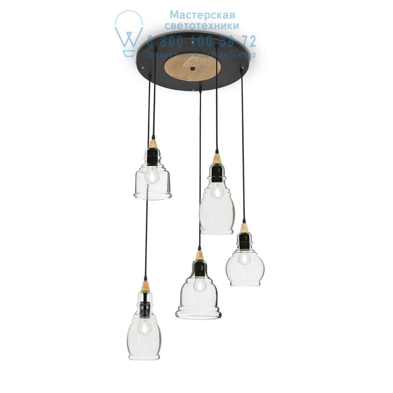 Ideal Lux GRETEL SP5 подвесной светильник черный 103174