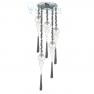 Ideal Lux HAMMAM SP5 подвесной светильник серый 139586