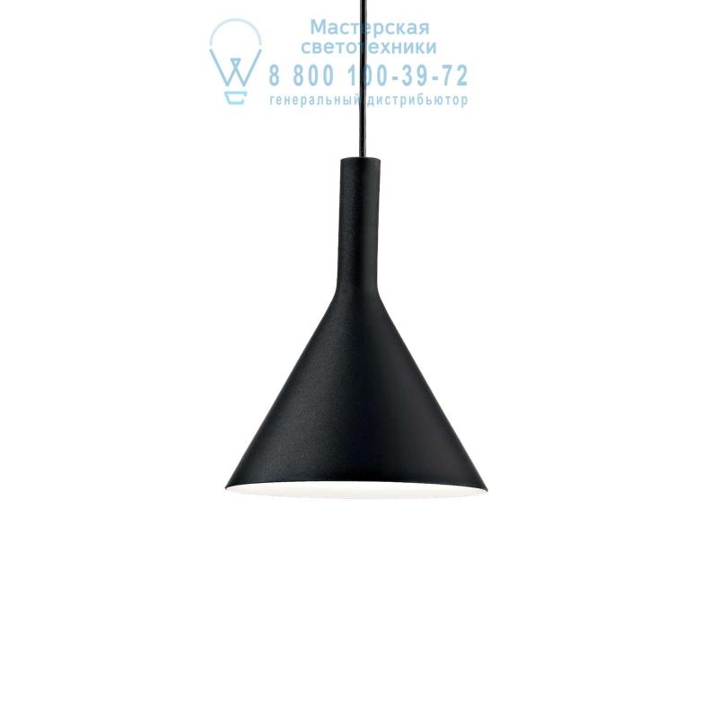 Ideal Lux COCKTAIL SP1 SMALL NERO подвесной светильник черный 074344