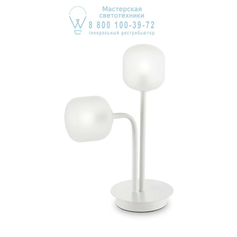 Ideal Lux MALLOW TL2 настольная лампа белый 174433