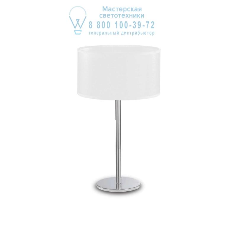 Ideal Lux WOODY TL1 BIANCO настольная лампа белый 143187