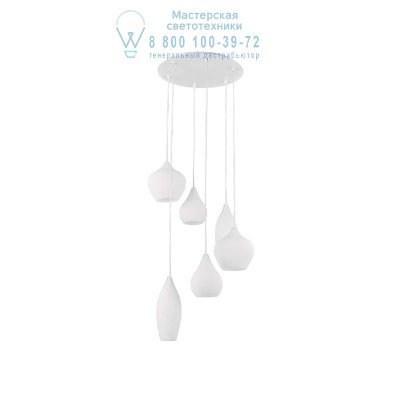 Ideal Lux SOFT SP6 BIANCO подвесной светильник белый 087818