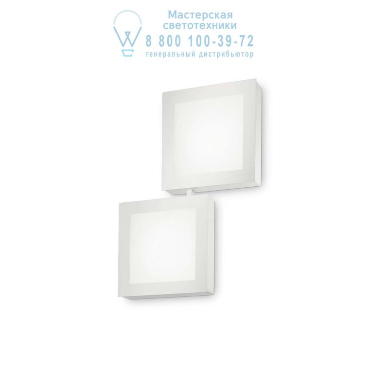 Ideal Lux UNION AP2 SQUARE накладной светильник белый 142197