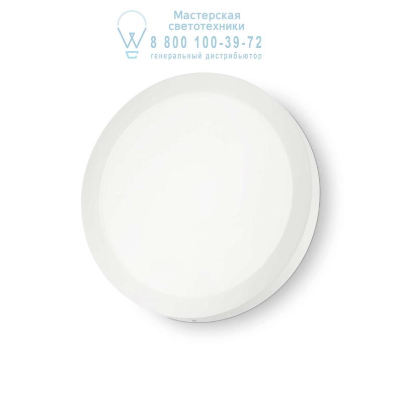 Ideal Lux UNIVERSAL AP1 24W ROUND BIANCO накладной светильник белый 138619