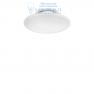 Ideal Lux SMARTIES BIANCO PL1 D33 потолочный светильник белый 009223
