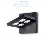 Ideal Lux GARAGE AP4 SQUARE NERO накладной светильник черный 205878